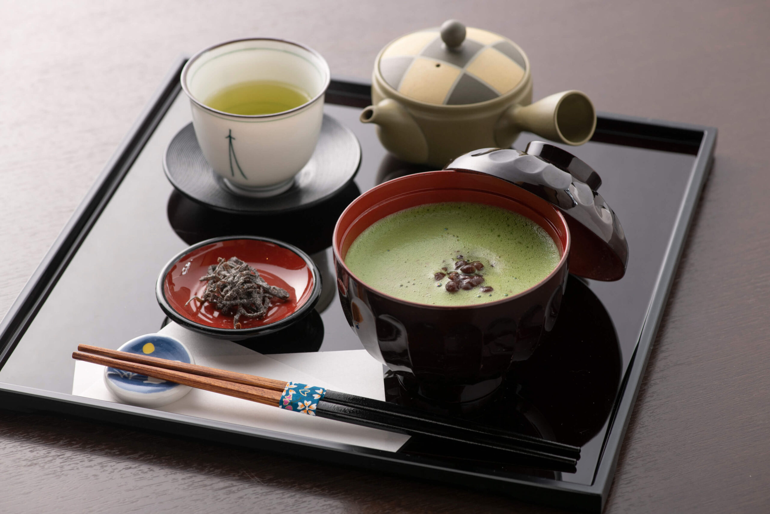 抹茶ぜんざい