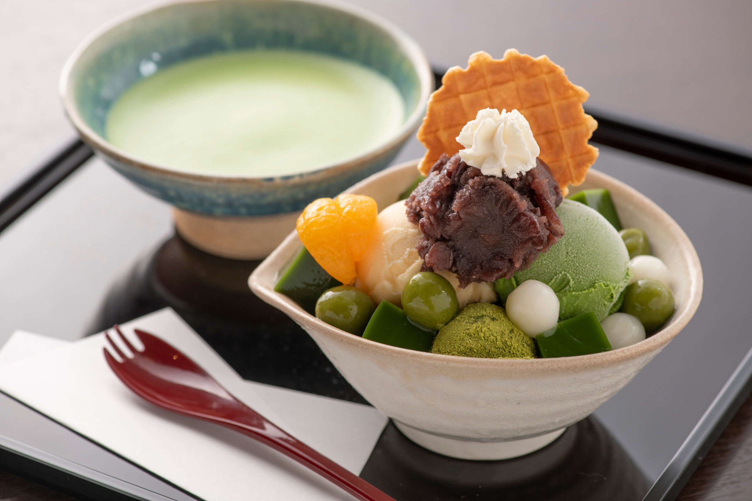 抹茶パフェ